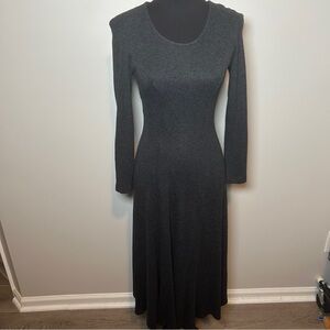 Vintage Rampage Lace-Up Back Maxi Dress | 90s Gothic Bodycon